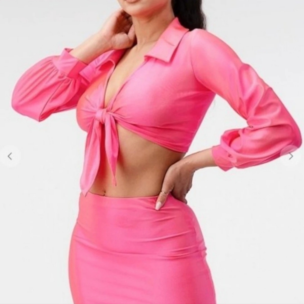 Pink Skirt Set 💗💕💕